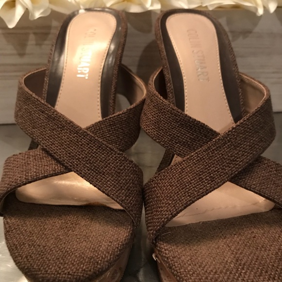 Colin Stuart Size 8.5 Wedges - Picture 2 of 4